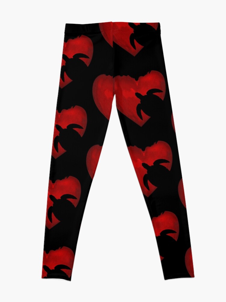 Disover Turtle Heart Valentine For Couple Turtle Lovers Leggings