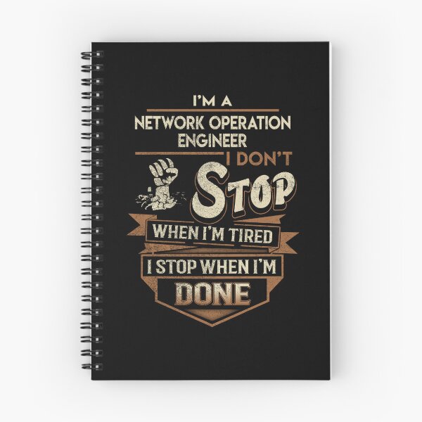 Item preview, Network Operation Engineer T Shirt - I Stop When Done Job Gift Item Tee designed and sold by paneczkopat.