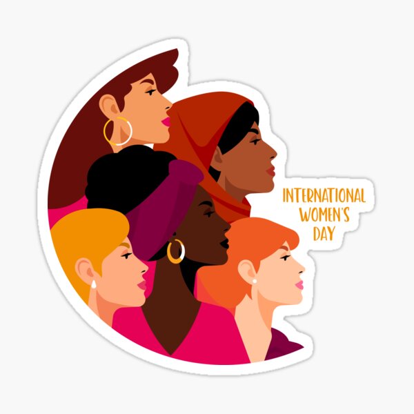 "International Women's Day" Sticker for Sale by EbethS Redbubble