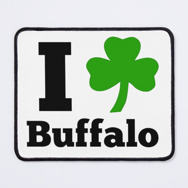 Item preview, I love Buffalo Irish Style designed and sold by BfloSportsStore.