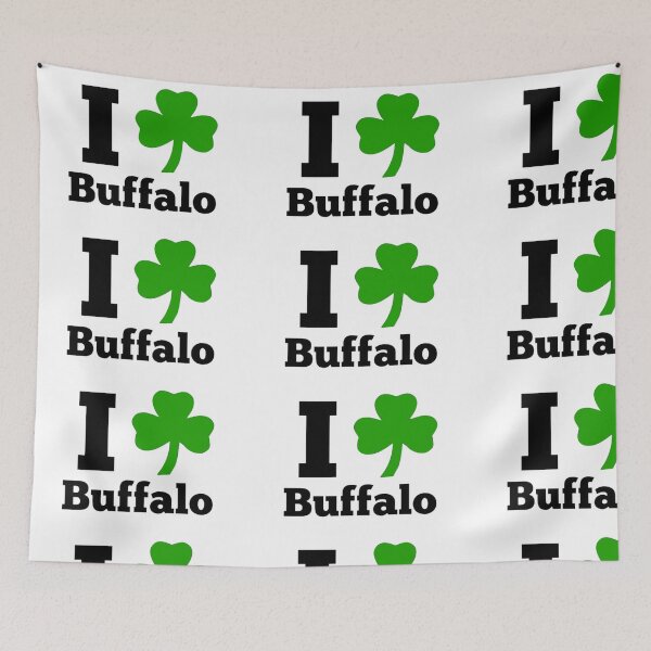 Item preview, I love Buffalo Irish Style designed and sold by BfloSportsStore.