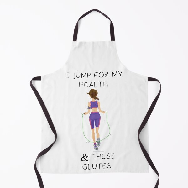 Item preview, I JUMP FOR MY HELATH & THESE GLUTES designed and sold by DiscoVibes.