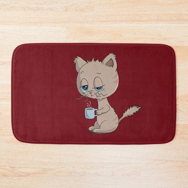 Item preview, Cat Drinking Coffee - Coffee Drinking Cat designed and sold by CharacterAlley.
