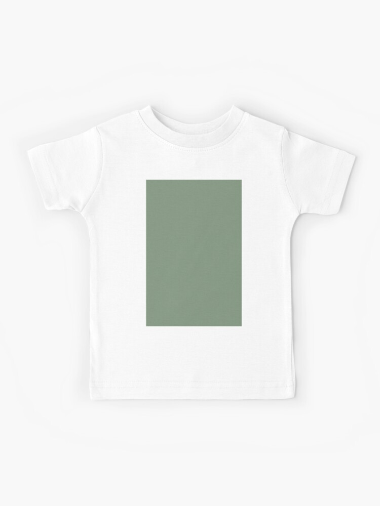 SOLID PLAIN LODEN FROST - GREEN - NEW YORK FASHION WEEK AUTUMN WINTER 2022- 2023 Kids T-Shirt for Sale by ozcushions