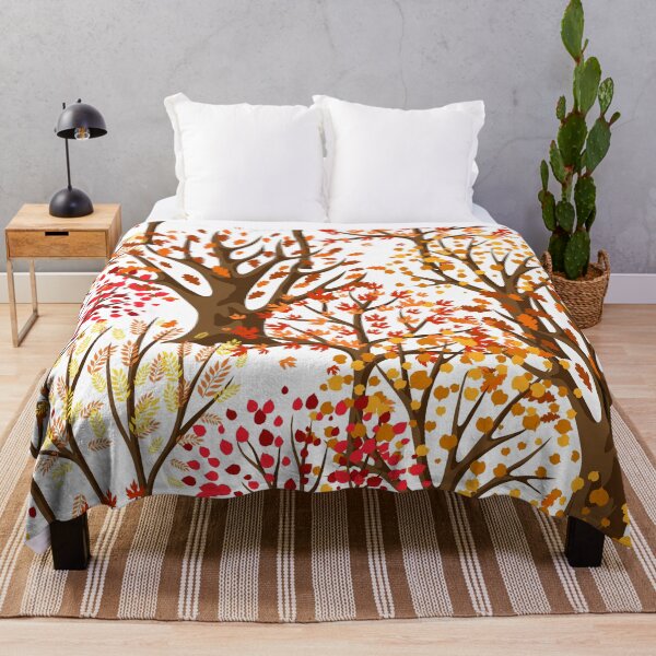 Item preview, Autumn Seamless Pattern With stylized Trees,  designed and sold by SidhuKeet1.