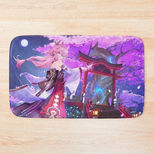 Item preview, Genshin Impact - Yae Miko at Grand Narukami Shrine - Official Artwork  designed and sold by Krimsy.