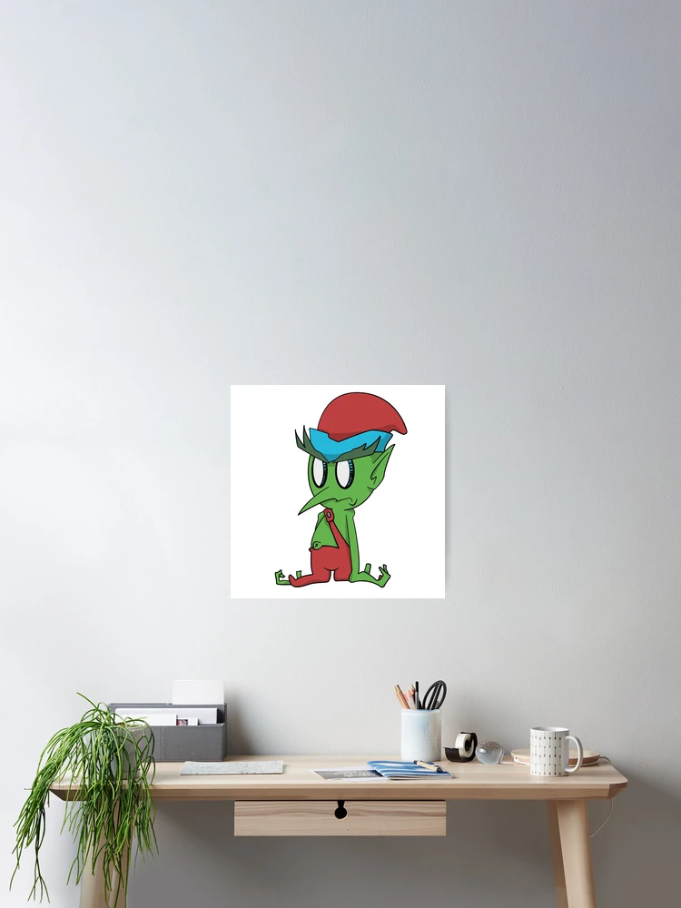 Thumbnail 2 of 3, Poster, grumpy pixie designed and sold by Fulgenl.