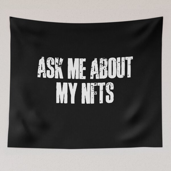 Item preview, NFT Humor - Funny NFT Collector, NFT Degen Quote designed and sold by nft-millionaire.