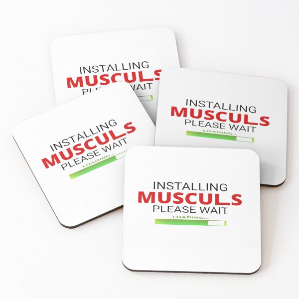 Item preview, Instealling muscles  please wait  designed and sold by KemetArtCo.