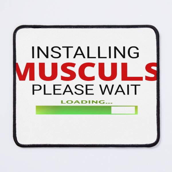 Item preview, Instealling muscles  please wait  designed and sold by KemetArtCo.