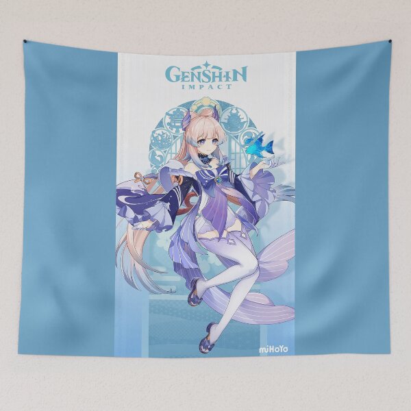 Item preview, Genshin Impact - Kokomi Character Official Poster designed and sold by Krimsy.