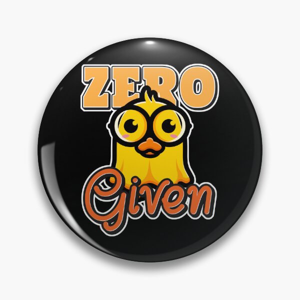 Item preview, Zero ducks given | Funny Duck | Duck Pun | humor designed and sold by Nfty-Planet01.