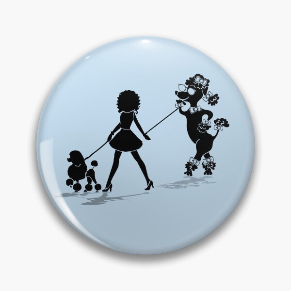Item preview, Pampered poodle leading lady leading poodle designed and sold by S Quinn.
