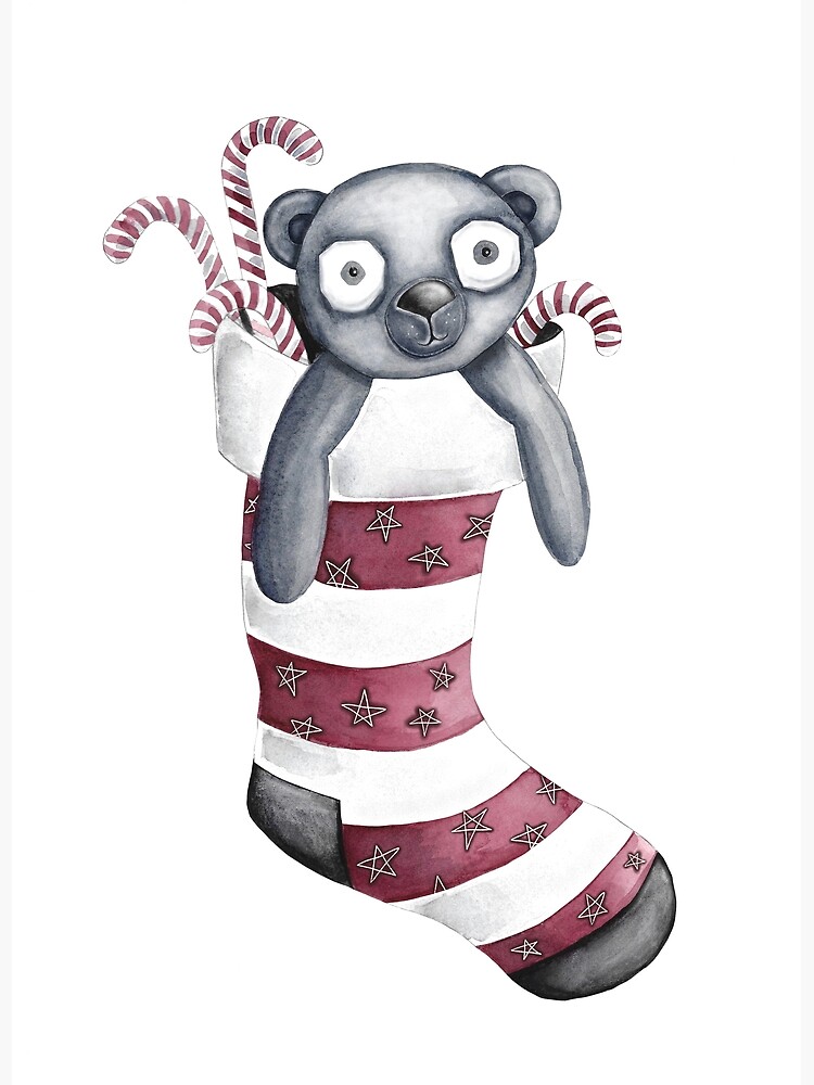 Thumbnail 7 of 7, Framed Art Print, A Christmas Stocking designed and sold by Victoria Hall.