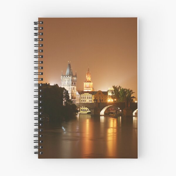 Item preview, Prague Czech Republic at night designed and sold by RegaloRepublic.