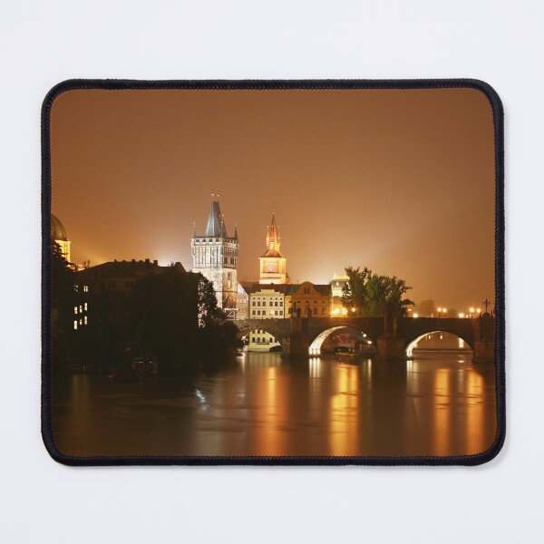 Item preview, Prague Czech Republic at night designed and sold by RegaloRepublic.