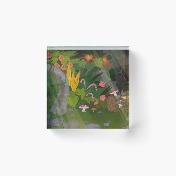 Item preview, hidden jungle designed and sold by luckyclover7.