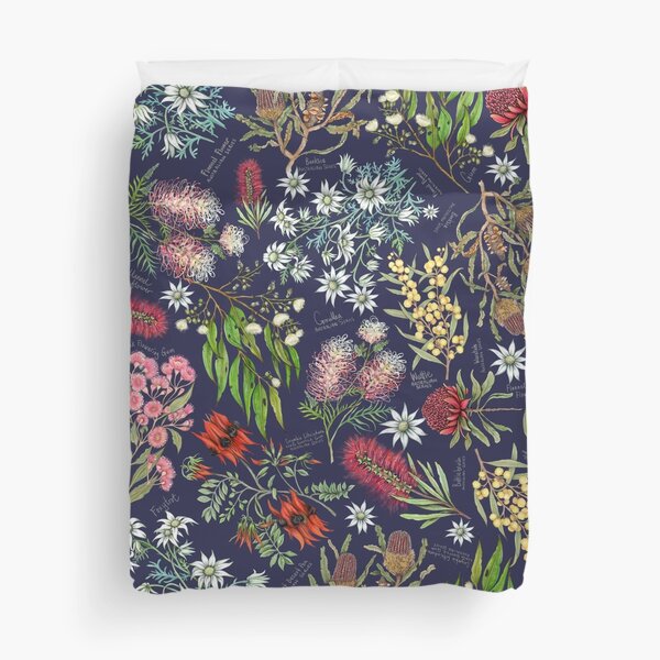 Item preview, Australian Botanics - Navy Night designed and sold by Foxytroting.