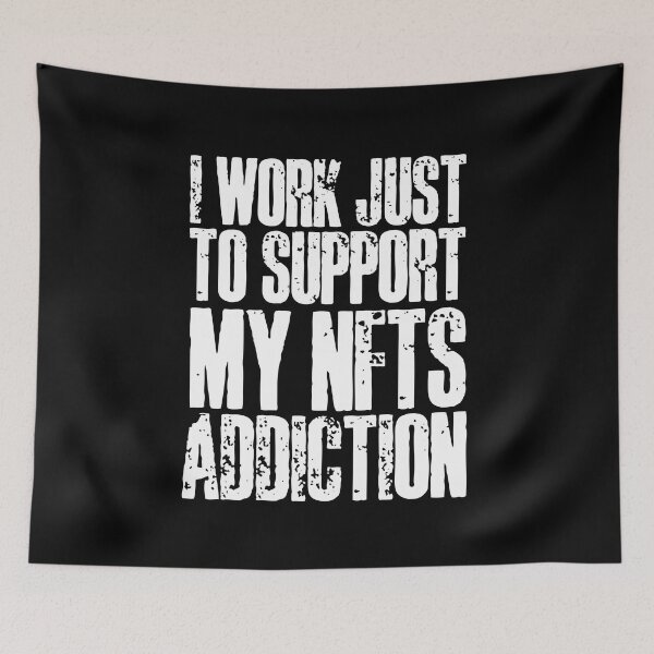 Item preview, NFT Humor - Funny NFT Collector, NFT Degen Quote designed and sold by nft-millionaire.