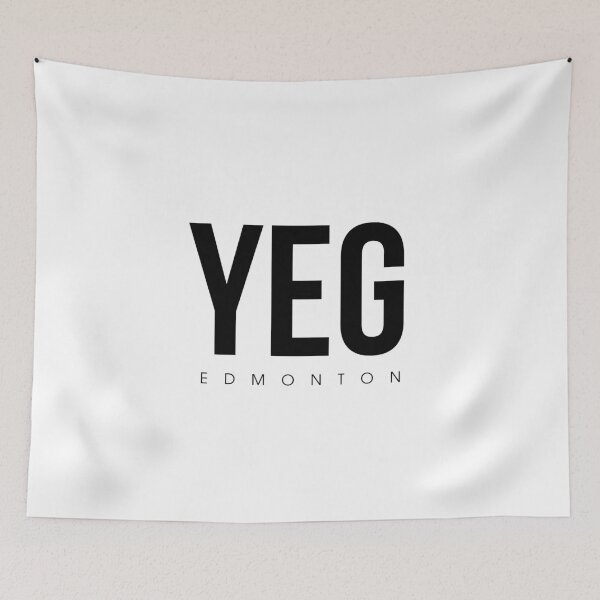 Artikelvorschau, YEG - Edmonton Flughafencode entworfen und verkauft von CartoCreative.