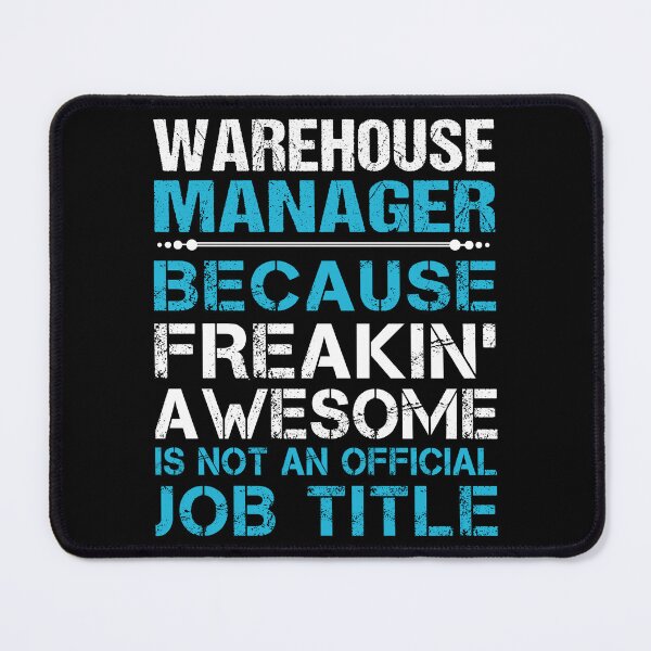 Item preview, Warehouse Manager T Shirt - Freaking Awesome Job Gift Item Tee designed and sold by oetate4774.
