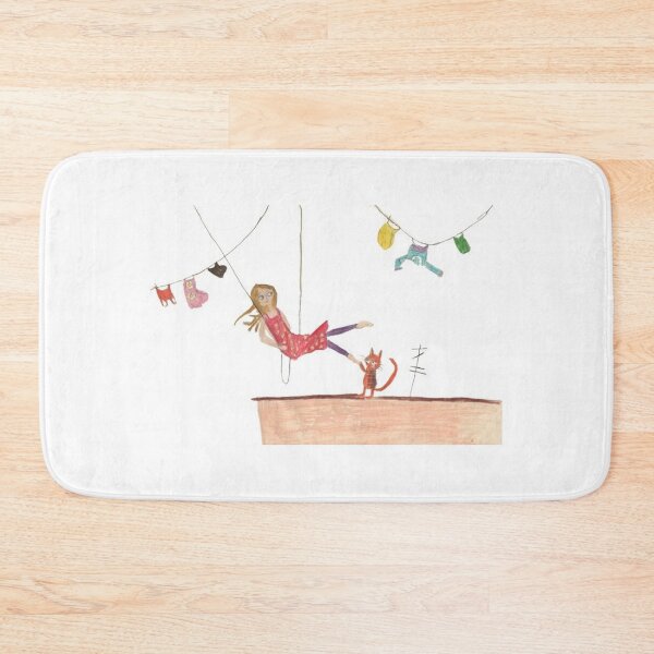 Item preview, Girl Swinging over Roof designed and sold by mila-ola.