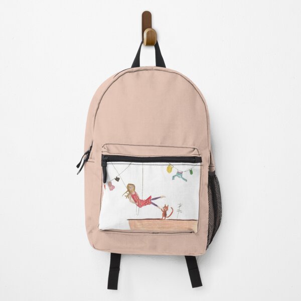 Item preview, Girl Swinging over Roof designed and sold by mila-ola.