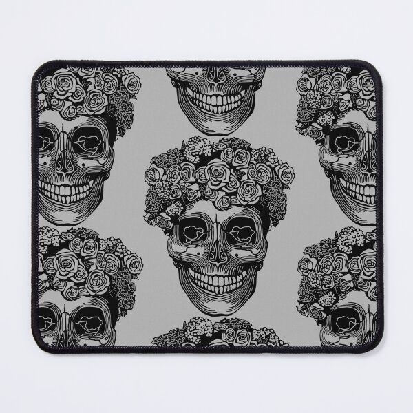 Item preview, Flower Crown Skull (Black) designed and sold by Zia Frazier.
