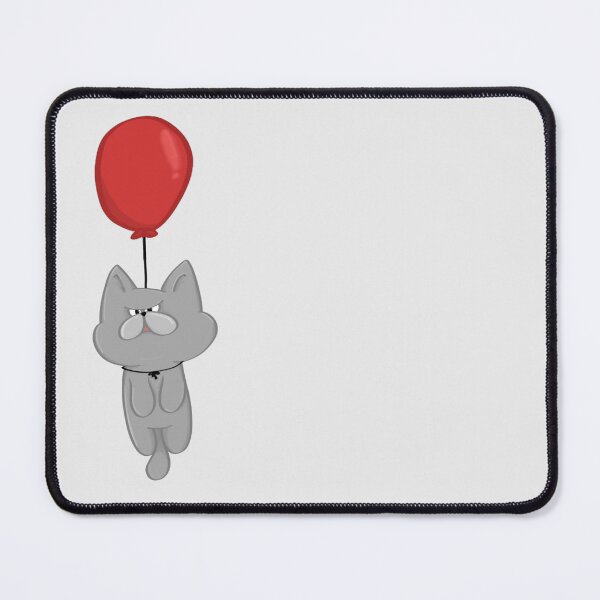 Item preview, Cat with balloon designed and sold by vlyn18.
