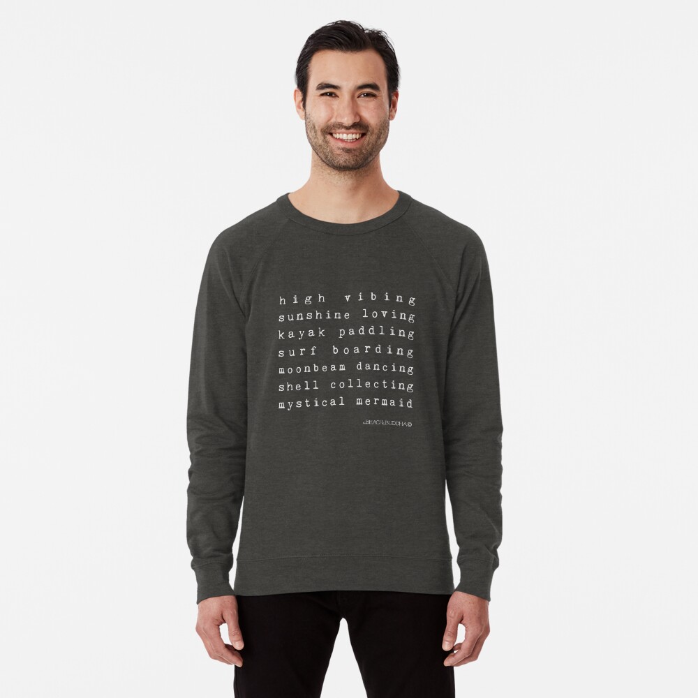 Item preview, Lightweight Sweatshirt designed and sold by BeachBuddha.