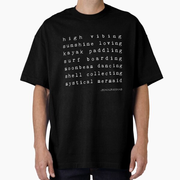 BeachBuddha Mystical Mermaid Oversized T-Shirt