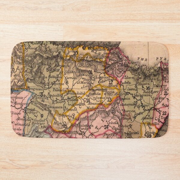 Item preview, Vintage Map designed and sold by ArtsyWishy.