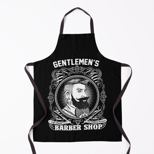 Item preview, GENTLEMENS BARBER SHOP : Vintage Advertising Poster designed and sold by posterbobs.
