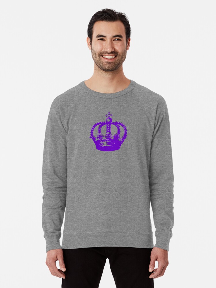 Purple Crown Sweatshirt
