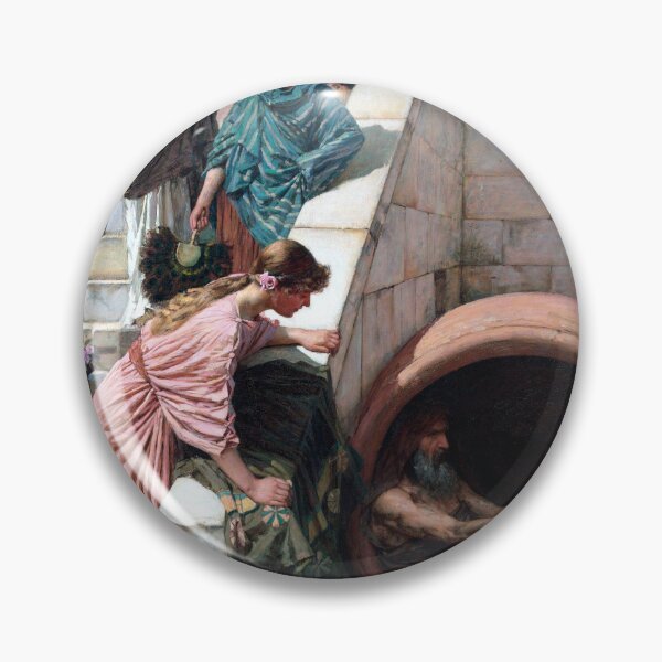 Item preview, Diogenes - John William Waterhouse designed and sold by forgottenbeauty.