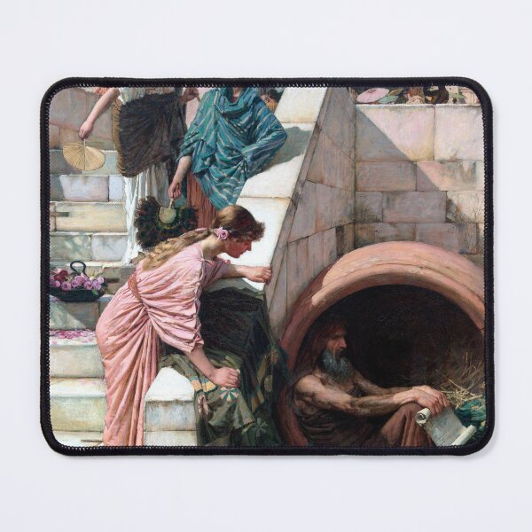 Item preview, Diogenes - John William Waterhouse designed and sold by forgottenbeauty.