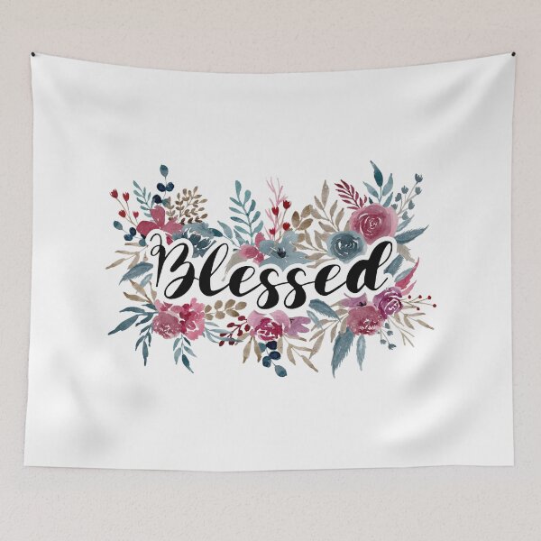 Item preview, Blessed Floral designed and sold by amazingjoy.