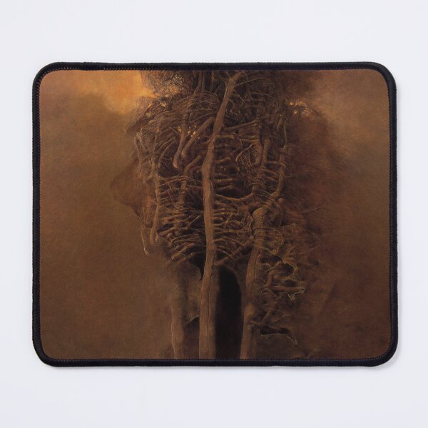 Item preview, Untitled (surrealist art), by Zdzisław Beksiński ORIGINAL designed and sold by buzztop.