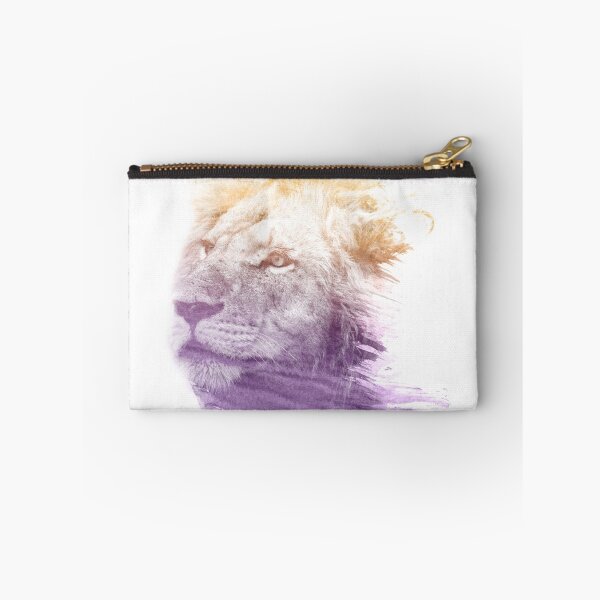 Item preview, LION SUPERIMPOSED WATERCOLOR designed and sold by deificusArt.