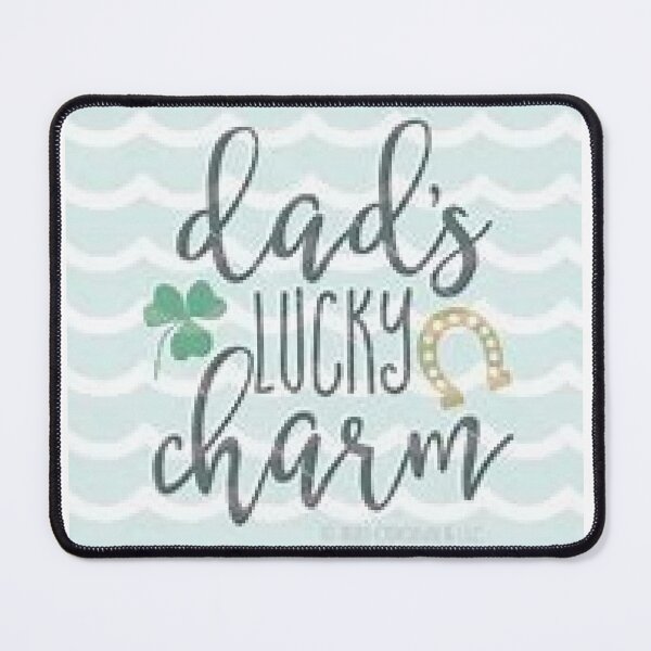 Item preview, Dads Lucky Charm, Lucky Horseshoe and Shamrock For Good Luck designed and sold by lduke47.