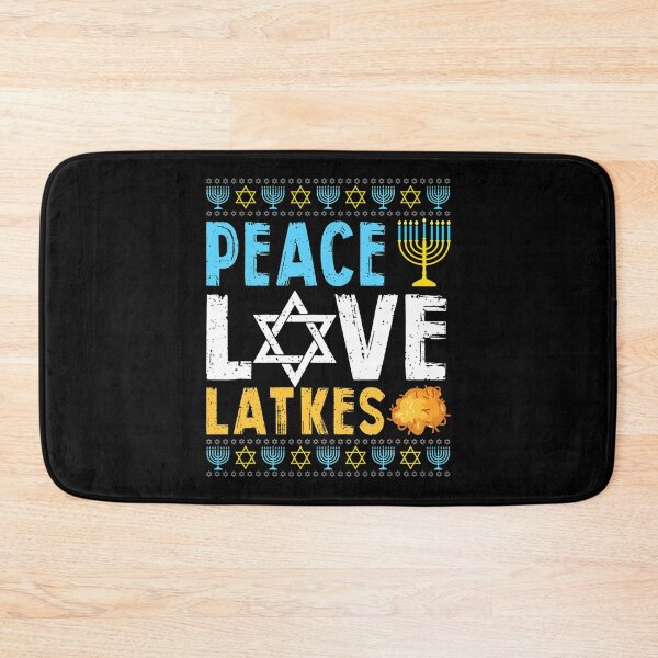 Item preview, Peace Love Latkes Funny Hanukkah Chanukah Jewish designed and sold by ConierMinert.