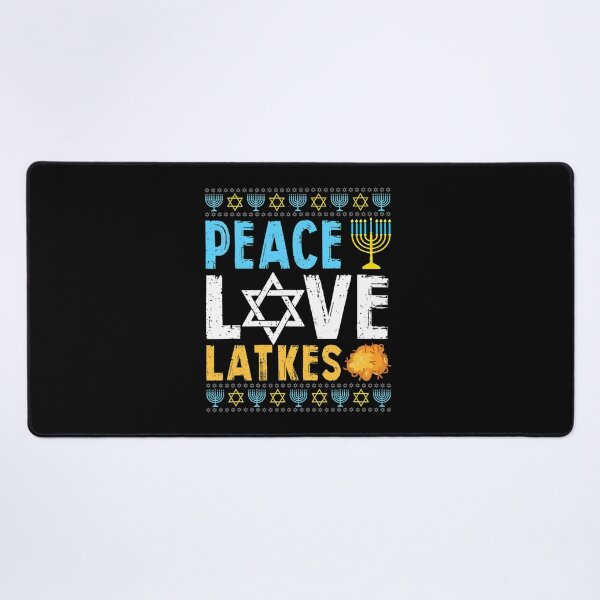 Item preview, Peace Love Latkes Funny Hanukkah Chanukah Jewish designed and sold by ConierMinert.