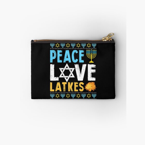 Item preview, Peace Love Latkes Funny Hanukkah Chanukah Jewish designed and sold by ConierMinert.