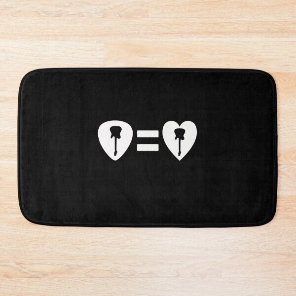 Item preview, Guitar Equals Love, Guitar Pick As Musician Guitarist Gift Sticker designed and sold by allysonhat.