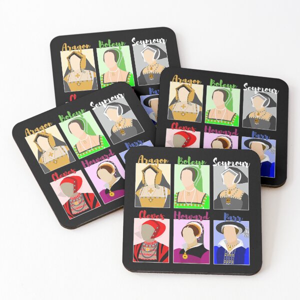 Item preview, Six The Musical - Queens Vintage Portraits designed and sold by ConierMinert.