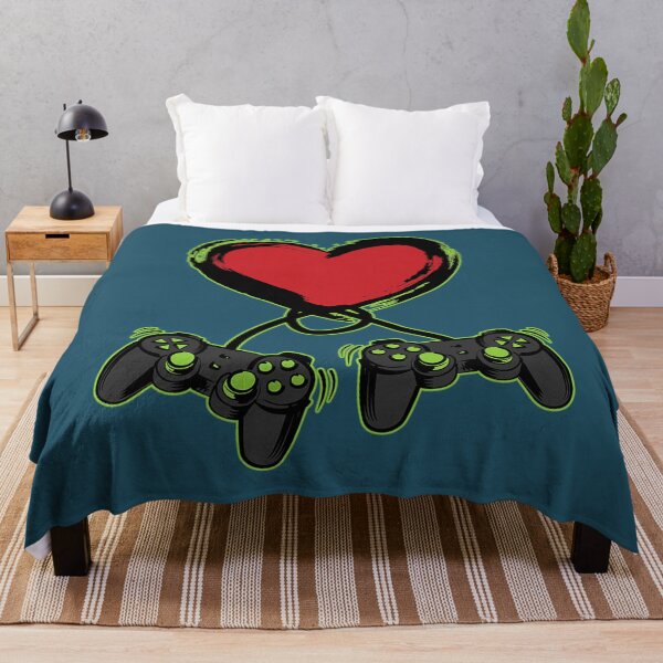Item preview, video gamer heart controller valentines day  kids boys designed and sold by ConierMinert.
