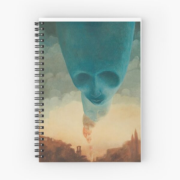 Item preview, Surrealist Art, By Zdzisław Beksiński ORIGINAL  designed and sold by buzztop.
