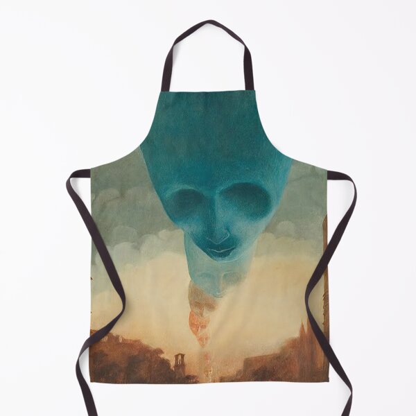 Item preview, Surrealist Art, By Zdzisław Beksiński ORIGINAL designed and sold by buzztop.