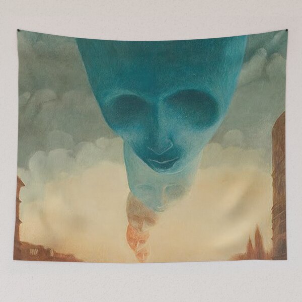 Item preview, Surrealist Art, By Zdzisław Beksiński ORIGINAL  designed and sold by buzztop.