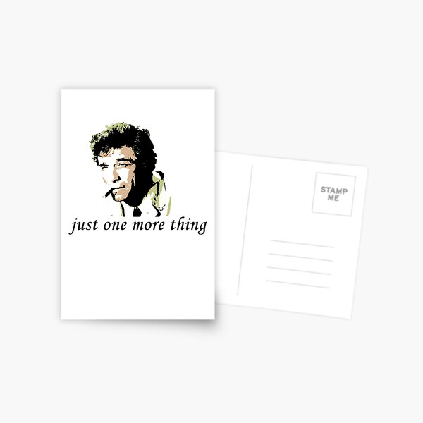 Item preview, Funny Gifts Columbo Thing Columbo Inspired Movie designed and sold by LeviRaynor703.